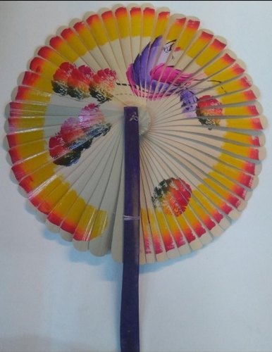 Multicolor Palm leaf Hand fan