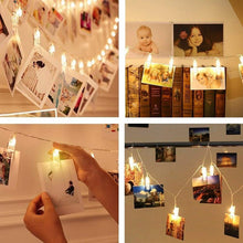 Load image into Gallery viewer, Photo Wall Light Clip 16 Led Light String With Plug
