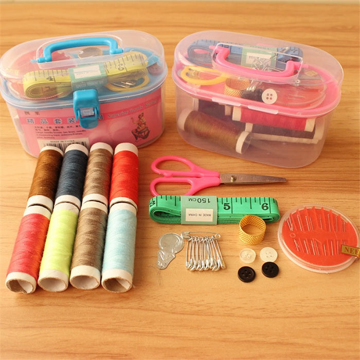 Sewing Box with Accessories (Random Colour)