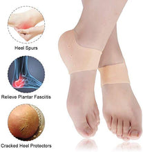 Load image into Gallery viewer, Anti Crack Silicone Half Gel Heel And Foot
