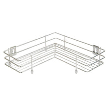 Load image into Gallery viewer, Self-Adhesive Metal Bathroom Corner Rack Storage Shelves, Bathroom Storage Rack Corner, Bathroom Corner Shelf Organizer Storage,Caddy,Bathroom Shelf/Shelves Corner - Single(Pack of 1)
