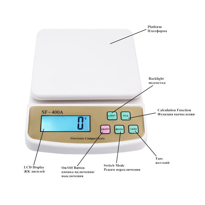 Kitchen Weighing Scale SF-400A