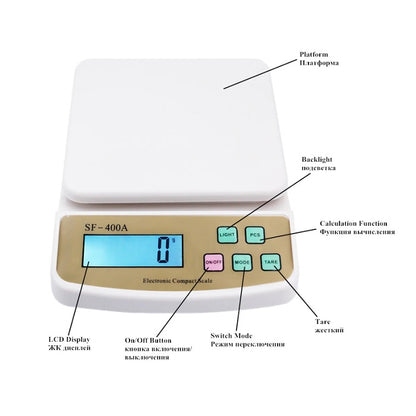 Kitchen Weighing Scale SF-400A